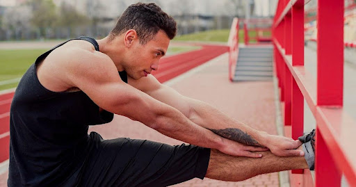 An athlete highlighting the benefits of infrared saunas for athletes' recovery and performance enhancement.