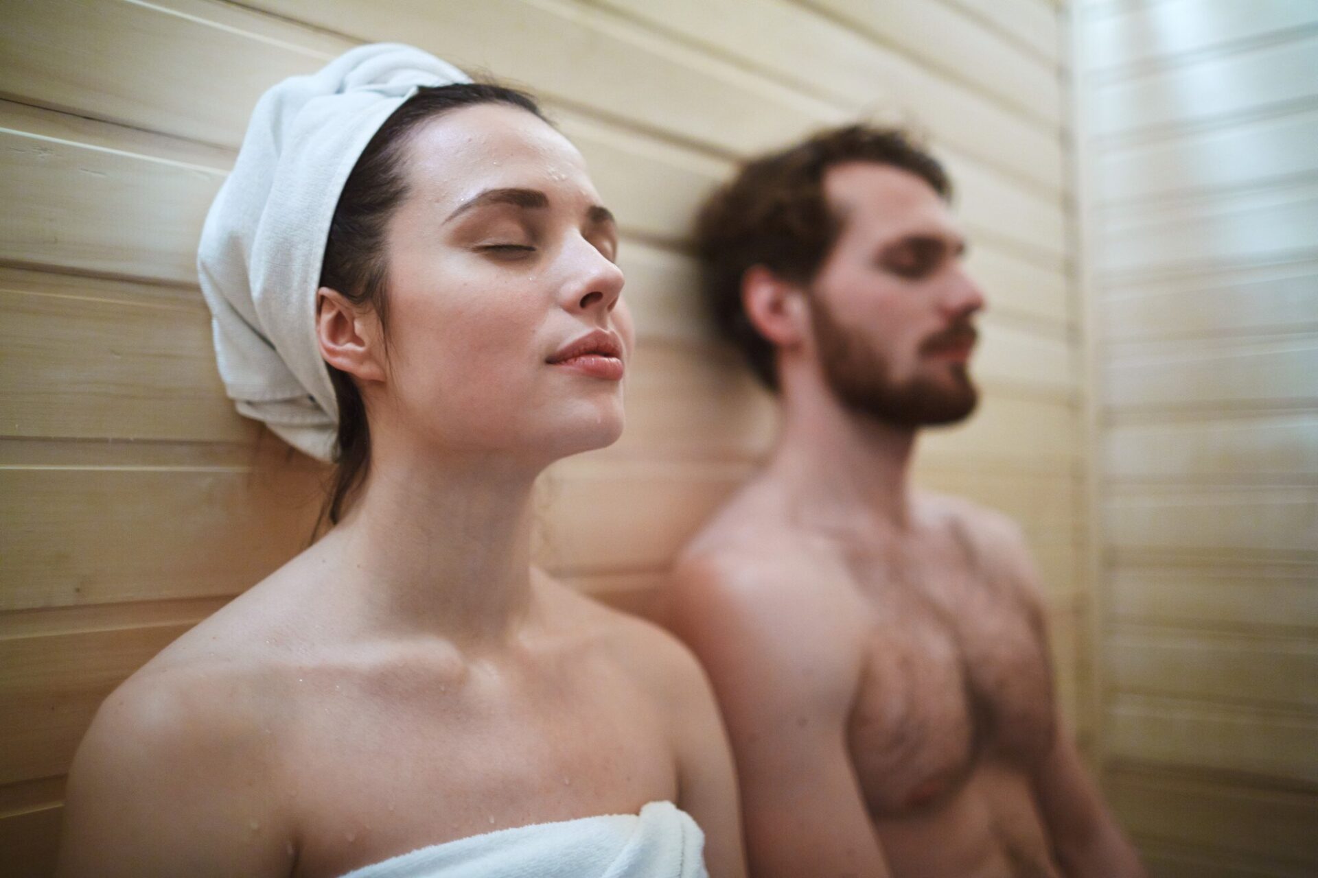 Sweating in home infrared saunas stimulate a variety of health benefits such as improving circulation, reducing stress, and more.